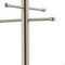 Homeroots 13 x 67 in. Brushed Steel Coat Rack 372947 - alternate 6
